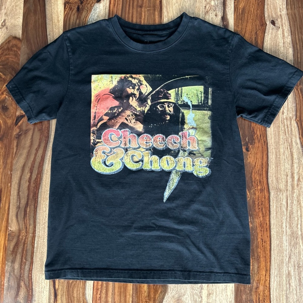 Cheech and Chong Thrifted Tee - Picture 2 of 4
